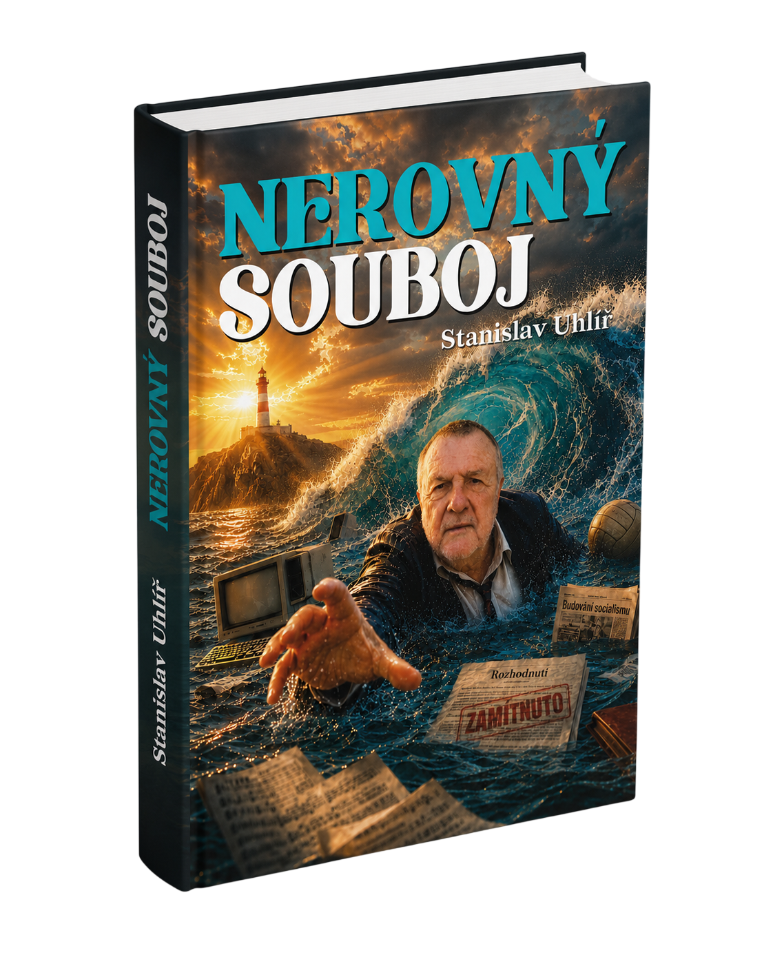 Druhý 3D náhled knihy Nerovný souboj